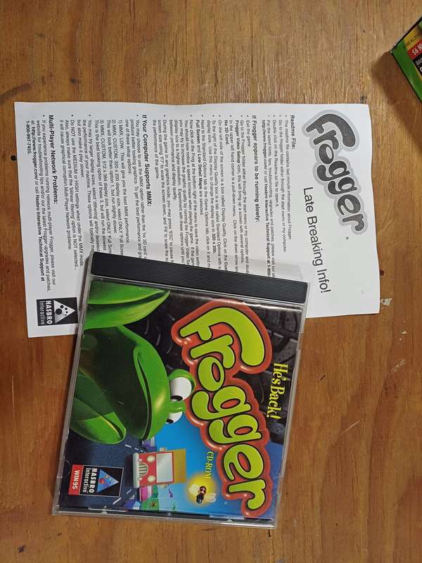 Frogger (He's Back) BIG BOX