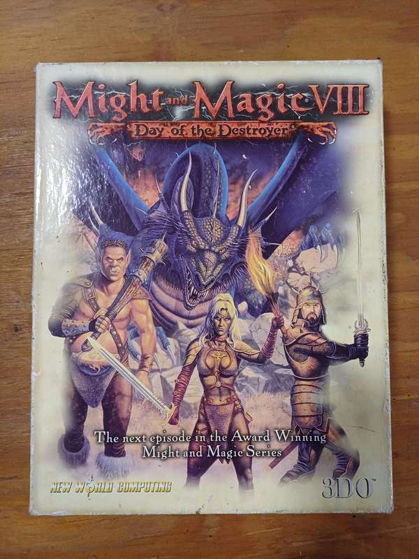 Might and Magic VIII Day of the Destroyer BIG BOX
