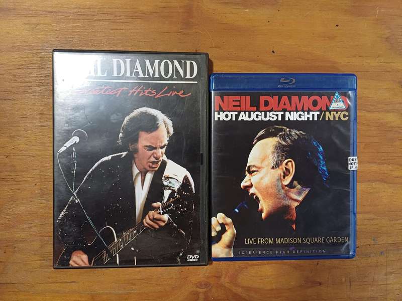 Neil Diamond Bundle Blu-Ray and DVD