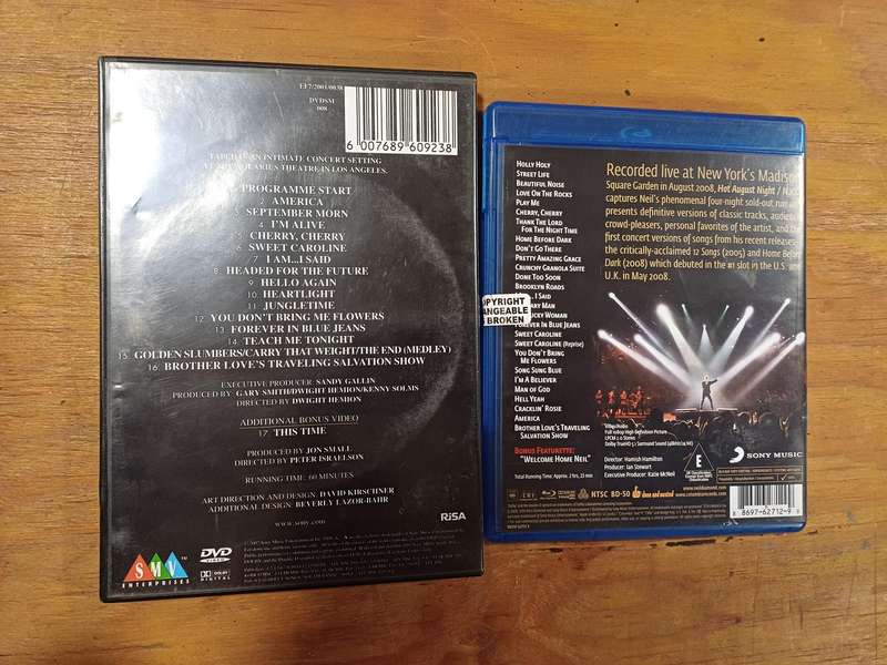 Neil Diamond Bundle Blu-Ray and DVD