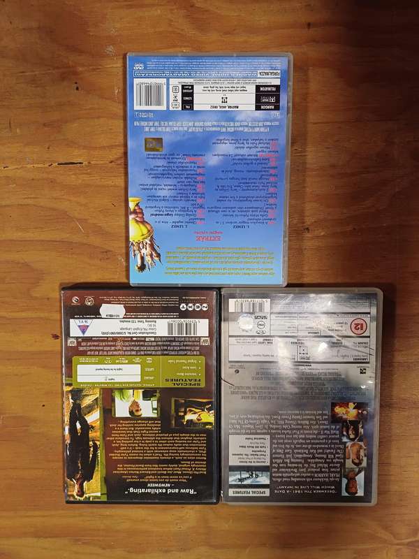DVD Bundle of 3