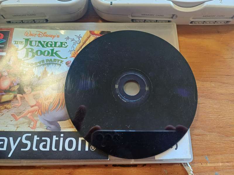2x PSOne console bundle + Jungle Book Groove Party (Read description before bidding)