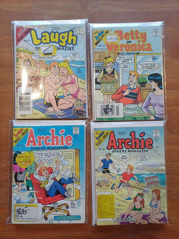 Archie Comic Digests x 4