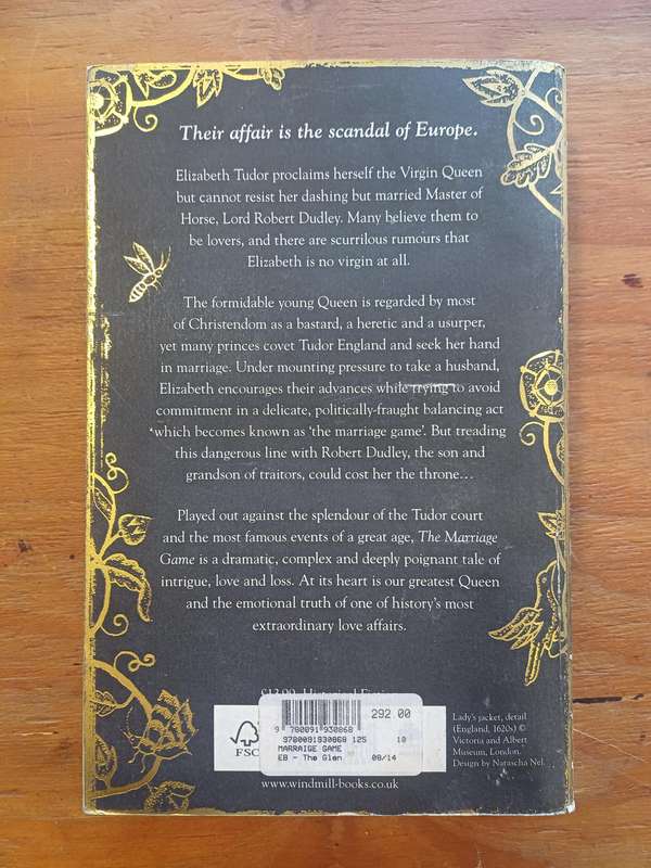The Marriage Game - A novel of Elizabeth 1 - Alison Weir Paperback
