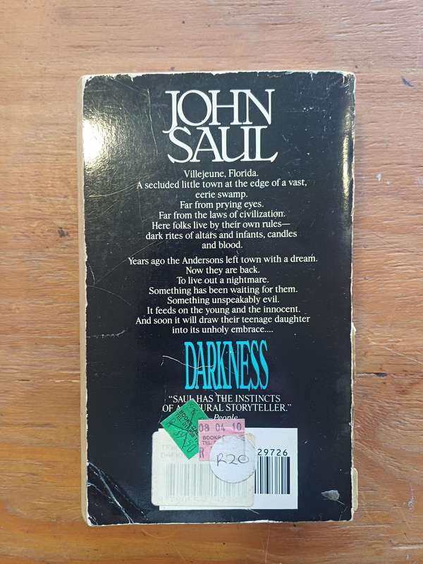 Darkness - John Saul Paperback