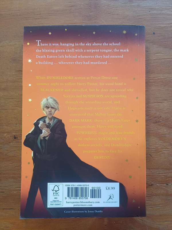 Harry Potter and the Half-Blood Prince - J.K Rowling Paperback
