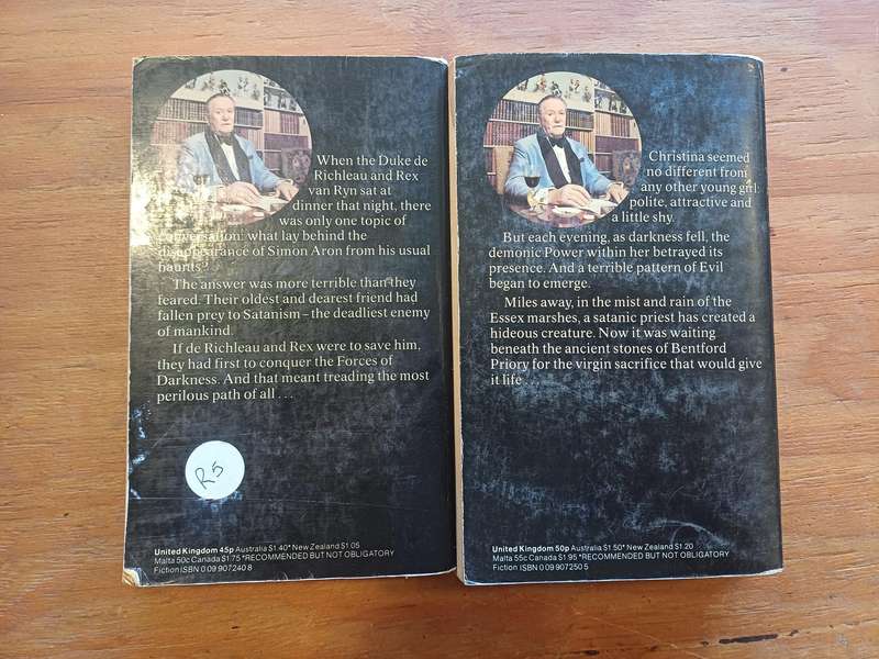 The Devil Rides out & To the Devil a Daughter - Dennis Wheatley - Paperback