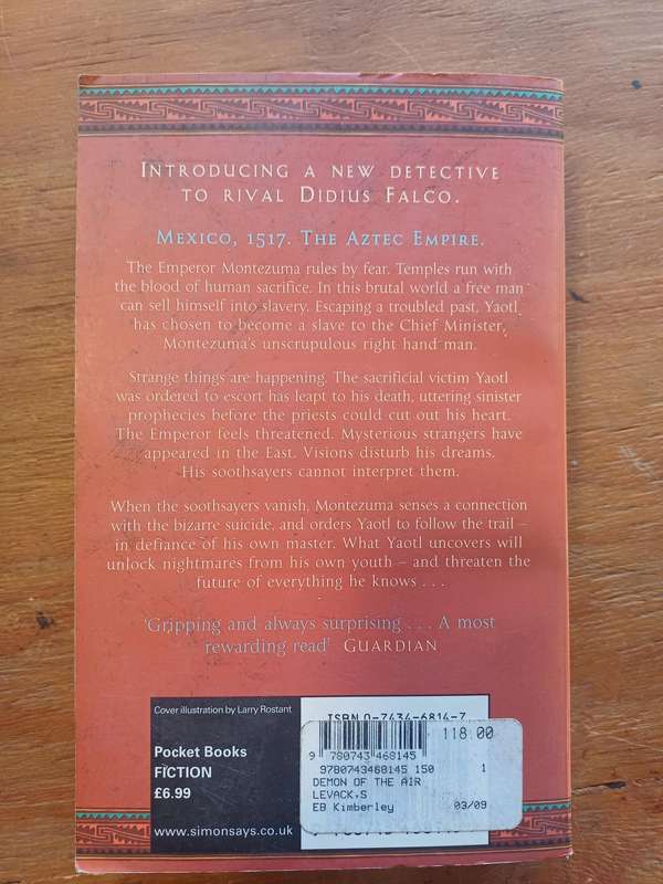 Demon of the Air - Simon Levack Paperback
