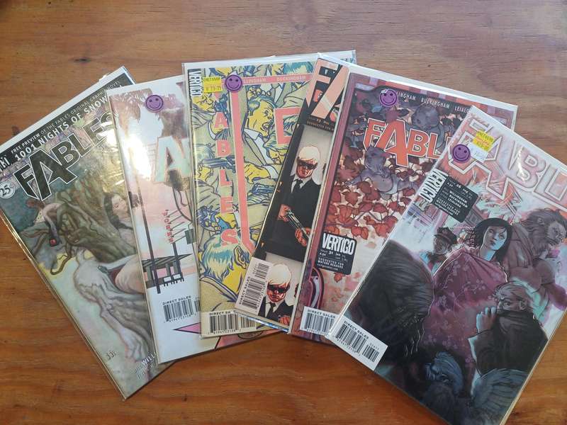 Fables Comics x 6 (no. 23, 25, 26, 31, 34, no 1 (Special Edition)