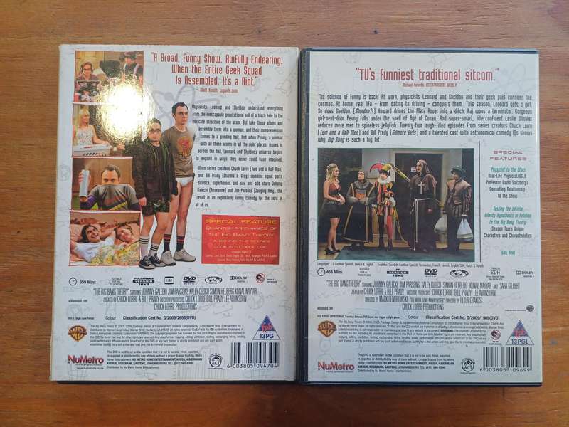 The Big Bang theory Season 1 & 2 DVD