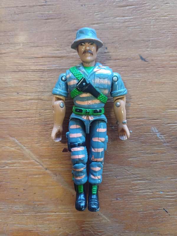 Vintage 1986 G.I Joe Figure