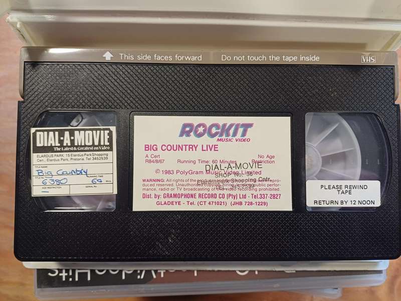 5x Music VHS