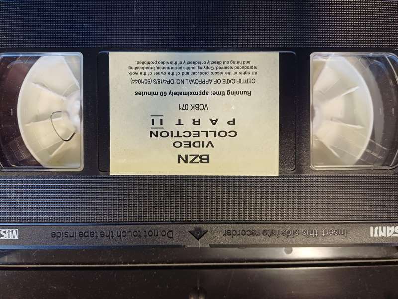 5x Music VHS