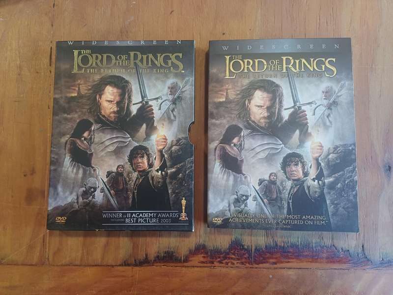 Lord of The Rings Collection on DVD