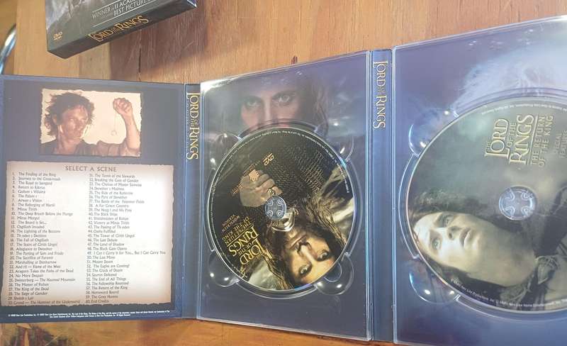Lord of The Rings Collection on DVD