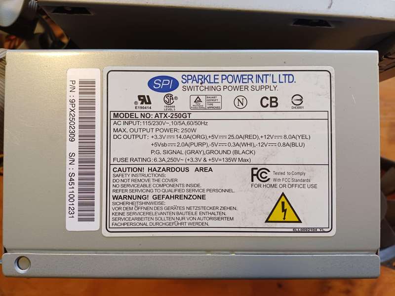 DVD Drives/Writer, 3 1/4 Floppy and 2 Power supplies lot