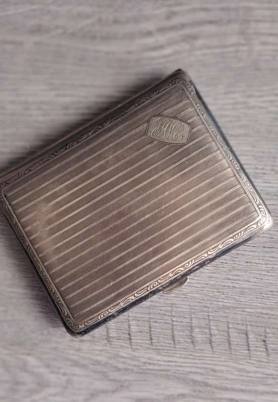 Antique cigarette case