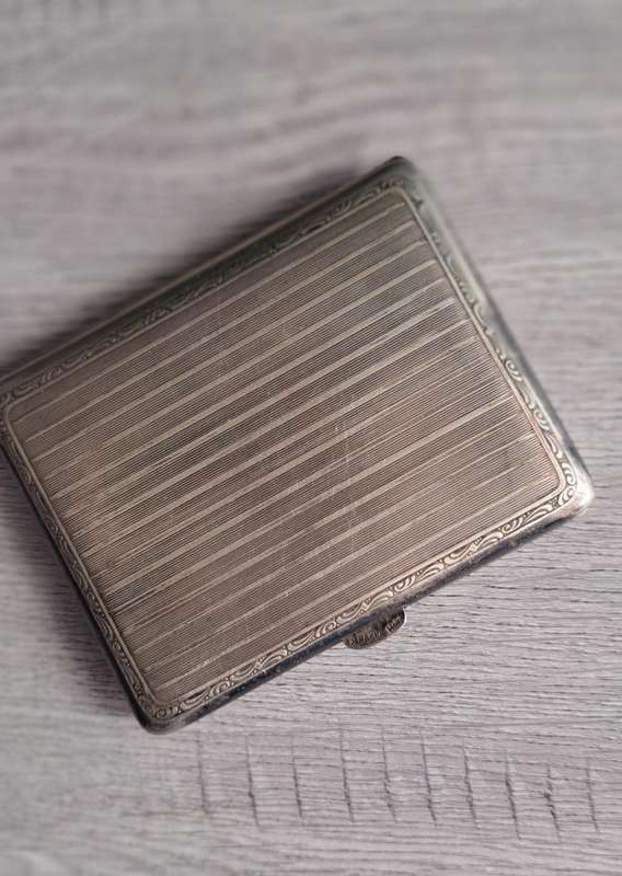 Antique cigarette case
