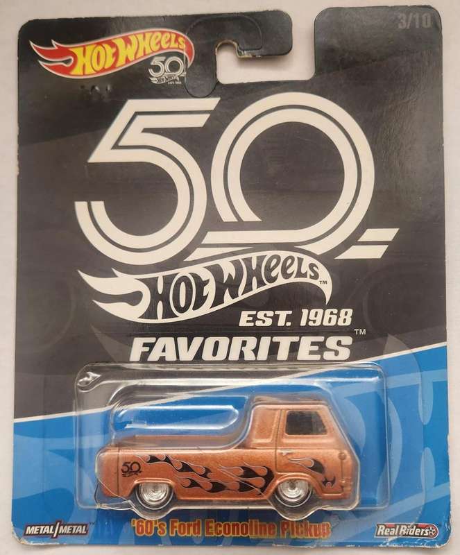 Hot Wheels 50th 60's Ford Pickup