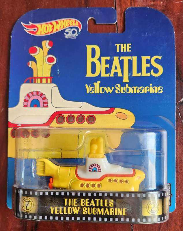 Hot Wheels The Beatles Yellow Submarine