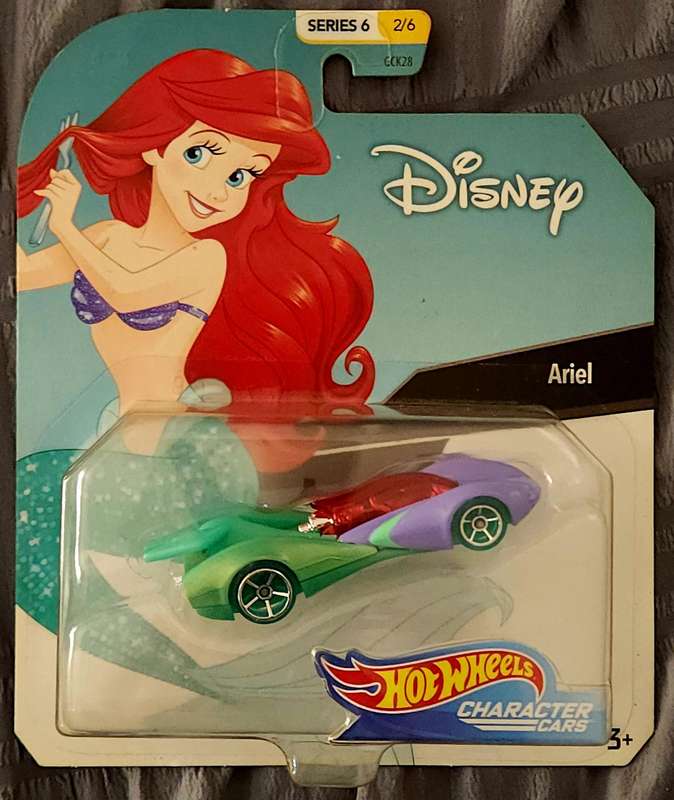 Hot Wheels Character Cars - Disney Ariel