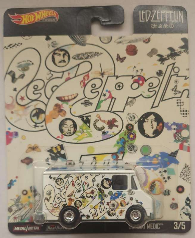 Hot Wheels Led Zeppelin Combat Medic