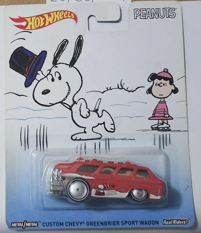Hot Wheels Real Riders Peanuts - Custom Chevy