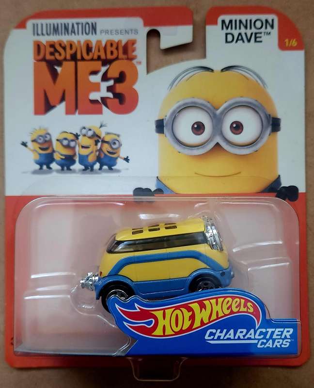 Hot Wheels Character Cars - Despicable me