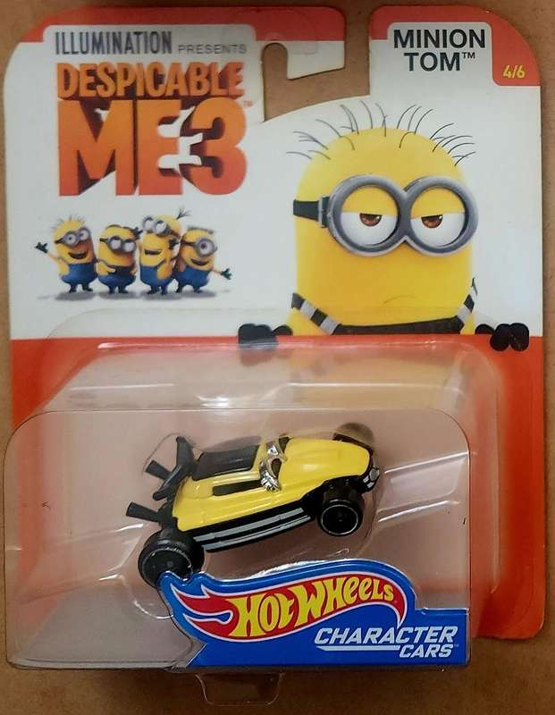 Hot Wheels Character Cars - Despicable me Tom