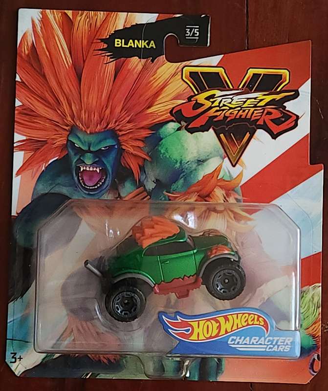 Hot Wheels Street Fighters V Blanka