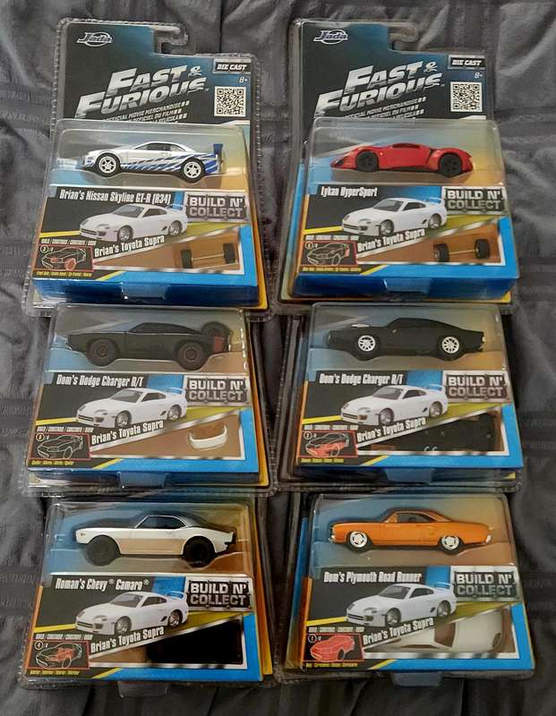 Fast And Furious Set of 6