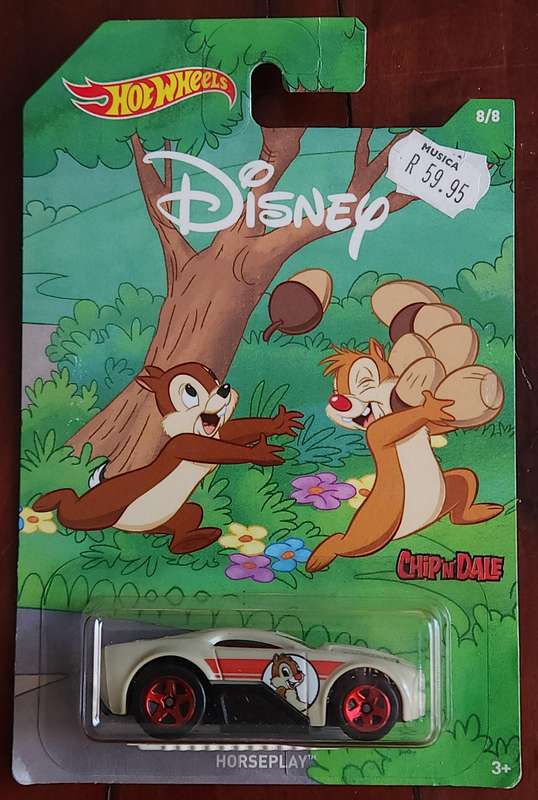 Hot Wheels Character Cars - Disney Chip n Dale