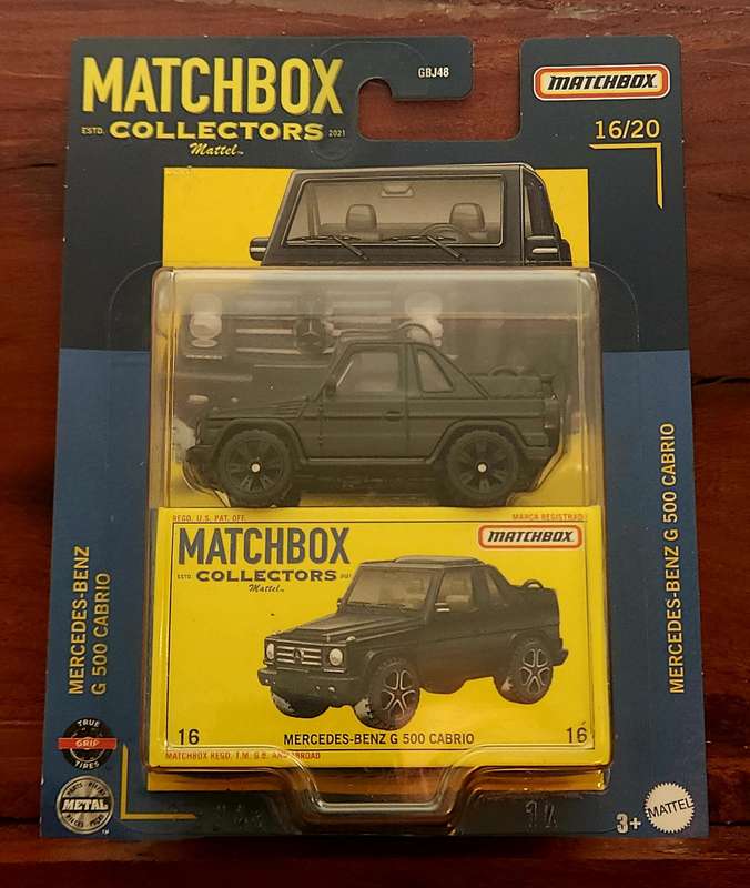 Matchbox Collectors MercedesBenz G 500 Cabrio Edition 16/20