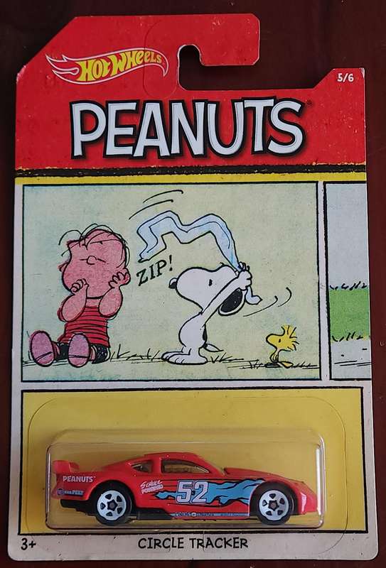 Hot Wheels Peanuts themed 5/6