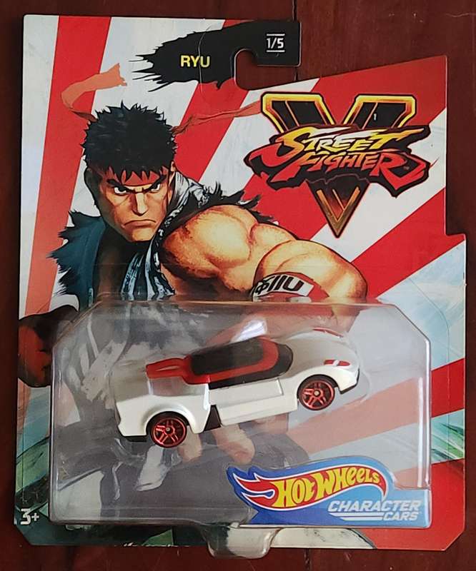 Hot Wheels Street Fighters V Ryu