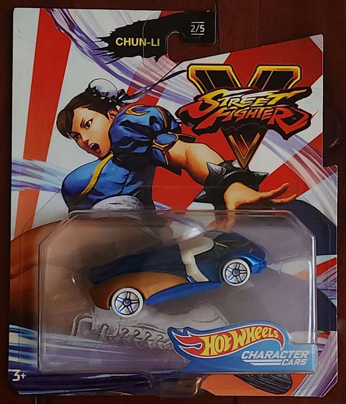 Hot Wheels Street Fighters V Chun-Li