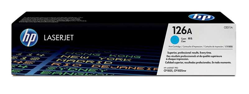 HP 126A Cyan toner cartridge