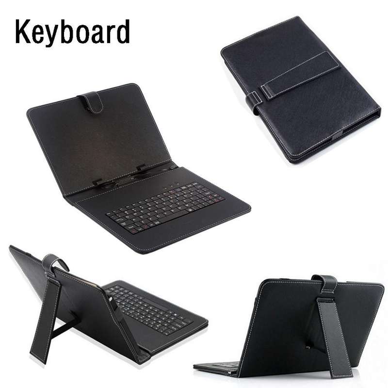 Universal 7" -8 " Tablet Case with Wired Keyboard