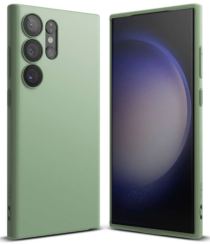Air S for Galaxy S23 Ultra Super Slim Protective Case - Quiet Green