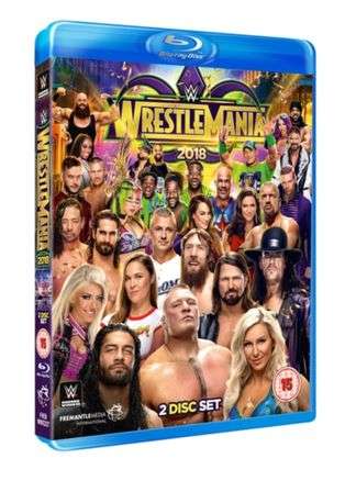 WWE: Wrestlemania 34(Blu-ray)