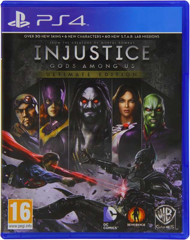 PS4 Injustice Gods Among Us Ultimate Edition
