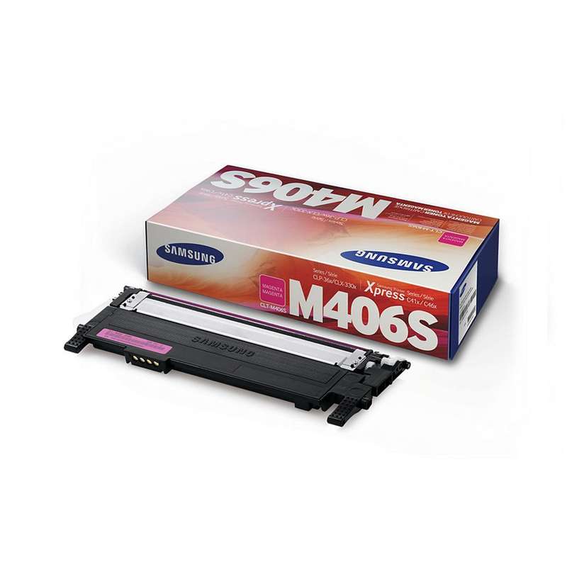 Samsung CLT-M406S Magenta Laser Toner Cartridge