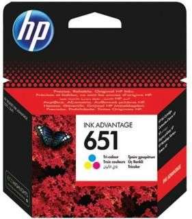 Hp 651 Tri-Colour Ink Cartridge