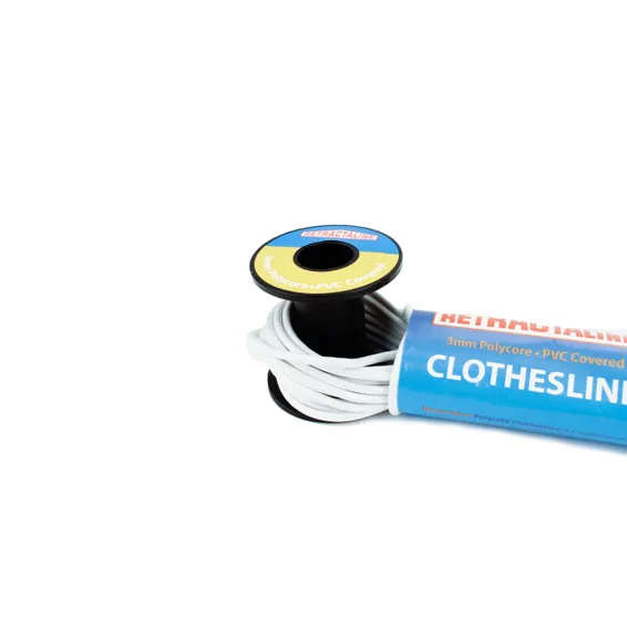 Retractaline PVC Replacement Washing Line 3mmx15m