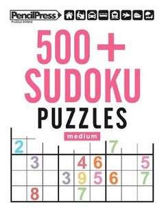 500+ Sudoku Puzzles Medium: Sudoku Puzzle Book Medium (with answers)