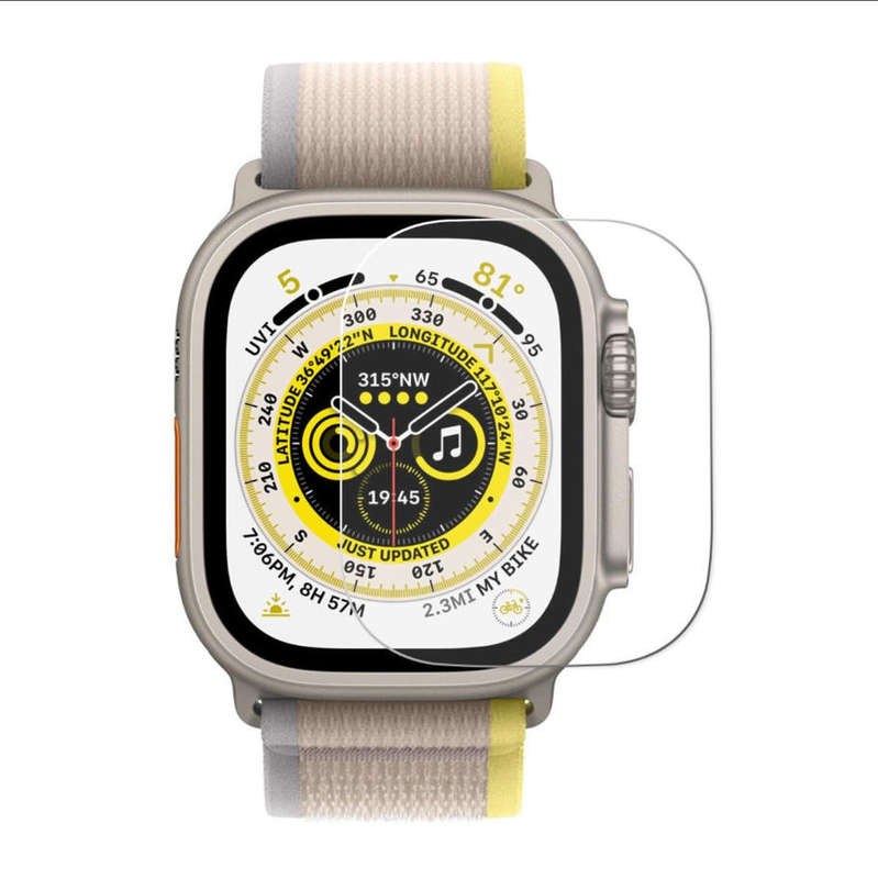 Tempered Glass Screen Protector For Apple Watch Ultra 49mm