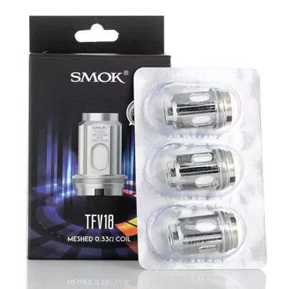 Smok TFV18 Replacement 0.15ohm Dual Mesh Coils - 3 Pack