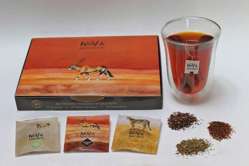 Wild and Ancient Rooibos Tea gift box