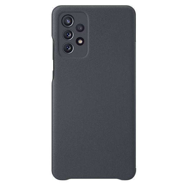 Samsung Original Smart S View Wallet Cover For Galaxy A72 - Black