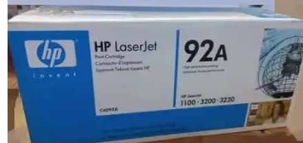 HP C4092A Original Black Toner Cartridge - 92A